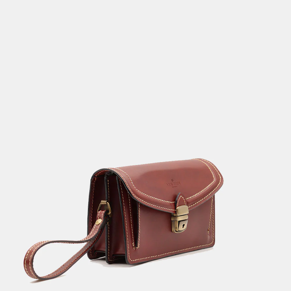 Beauty Uomo VIAVERDI Made in Italy in Pelle Marrone - Image 3