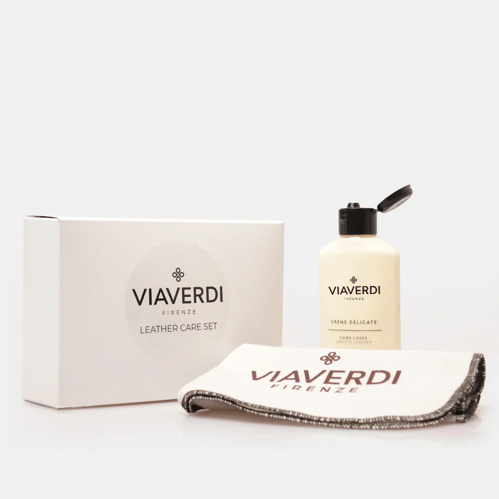 Beauty Uomo VIAVERDI Made in Italy in Pelle Testa di Moro - Image 9