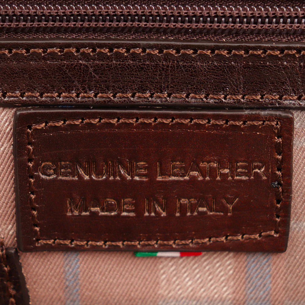 Borsa Medico Classica in Pelle Testa di Moro VIAVERDI Made in Italy linea Firenze - Image 14