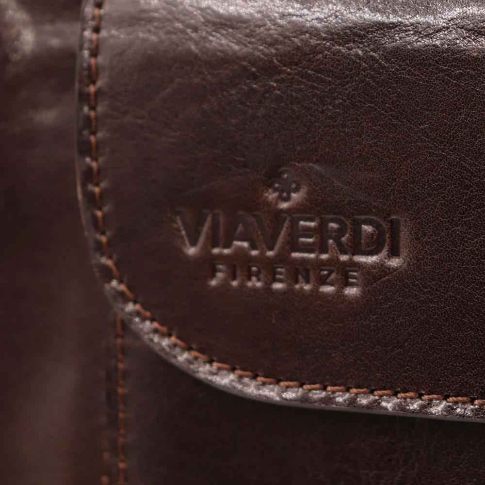 Borsa Medico Classica in Pelle Testa di Moro VIAVERDI Made in Italy linea Firenze - Image 15