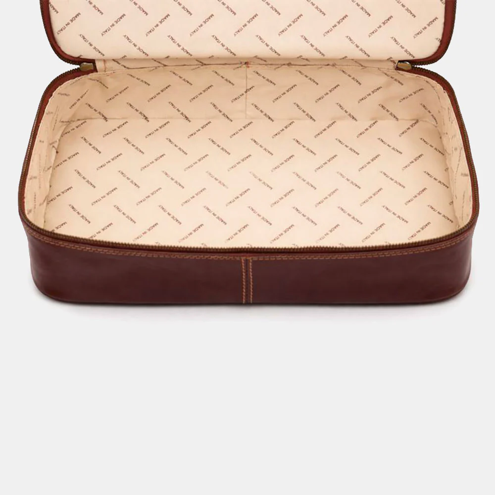 Borsa Medico in Pelle Marrone VIAVERDI Made in Italy linea Firenze - Image 13