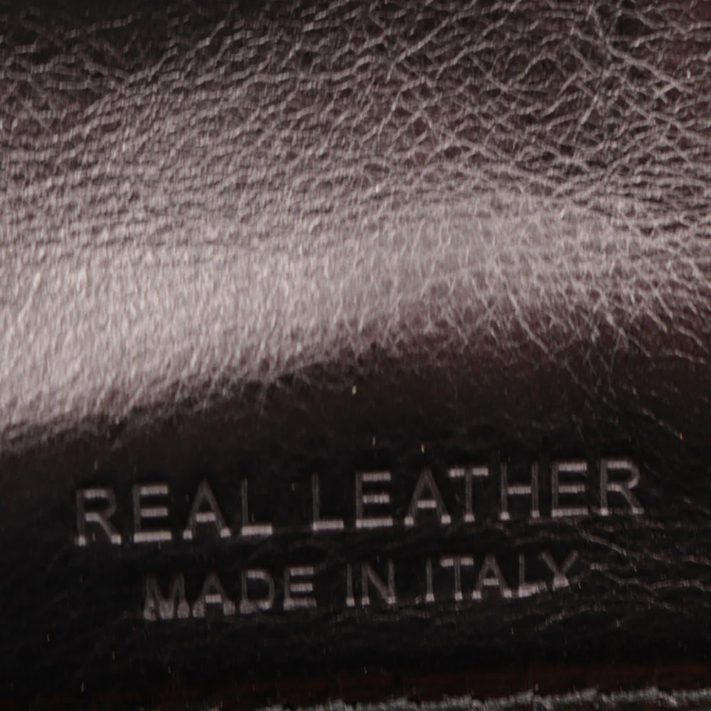 Borsa Piccola a Tracolla VIAVERDI in Pelle Nera Made in Italy linea Firenze - Image 8