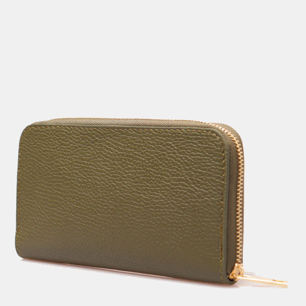 Portafoglio Donna Zip Around in Pelle Verde VIAVERDI Made in Italy - Image 3